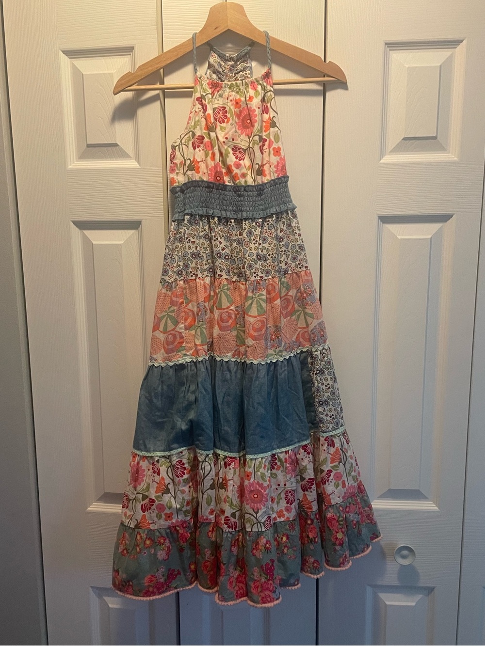 Matilda Jane patchwork maxi dress